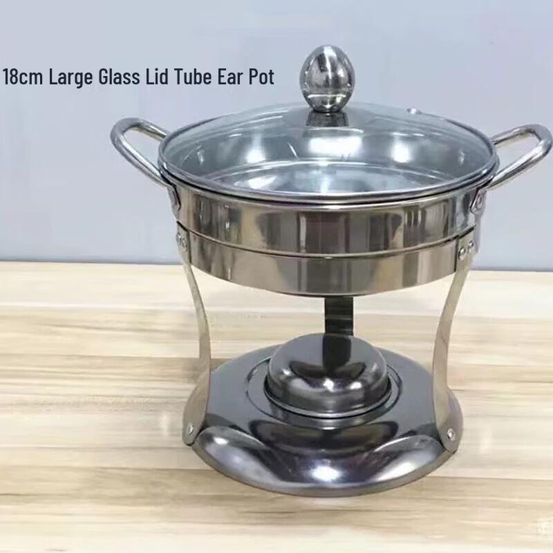 Kangfutao Stainless Steel Alcohol Stove Hot Pot