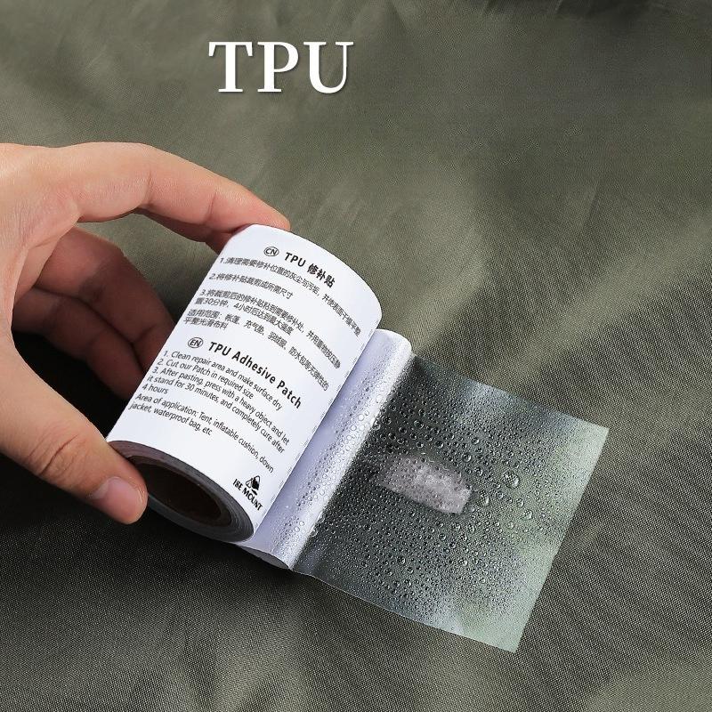 1Pc TPU Transparent Repair Subsidy Tent Raincoat Swimming Ring Repair Tape Inflatable Product Leak Repair Sticker Waterproof Repair Subsidy