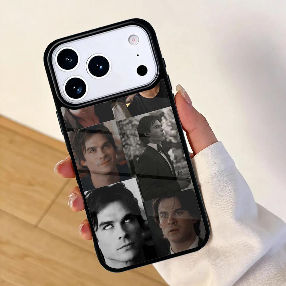 Vampire Diaries Ian Somerhalder Phone Case For Apple iPhone 17 Air 16 Pro Max 15 Pro Max 14 13 12 11 Mini Back Cover