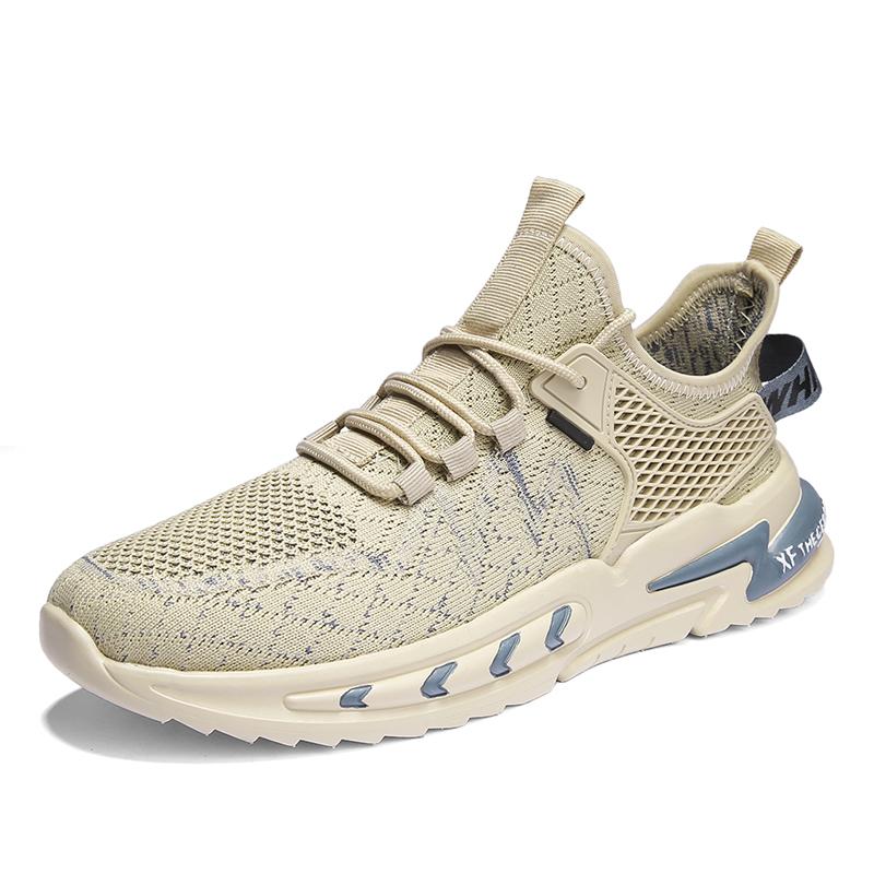 Men'S Sneakers Casual Mesh Shoes Men Comfortable Running Sneakers Lace-Up Sports Fitness Shoes Walking Shoes Lightweight Sneaker