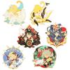 Anime Brooch Badge Cartoon Character Pendant Accessories