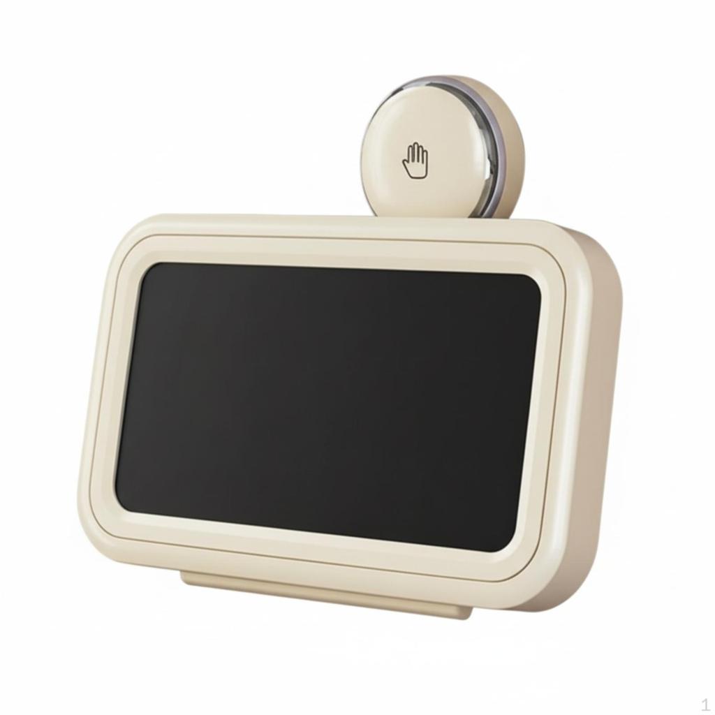 Waterproof Shower Phone Holder, 360° Rotatable, No Press Panel, Universal Fit