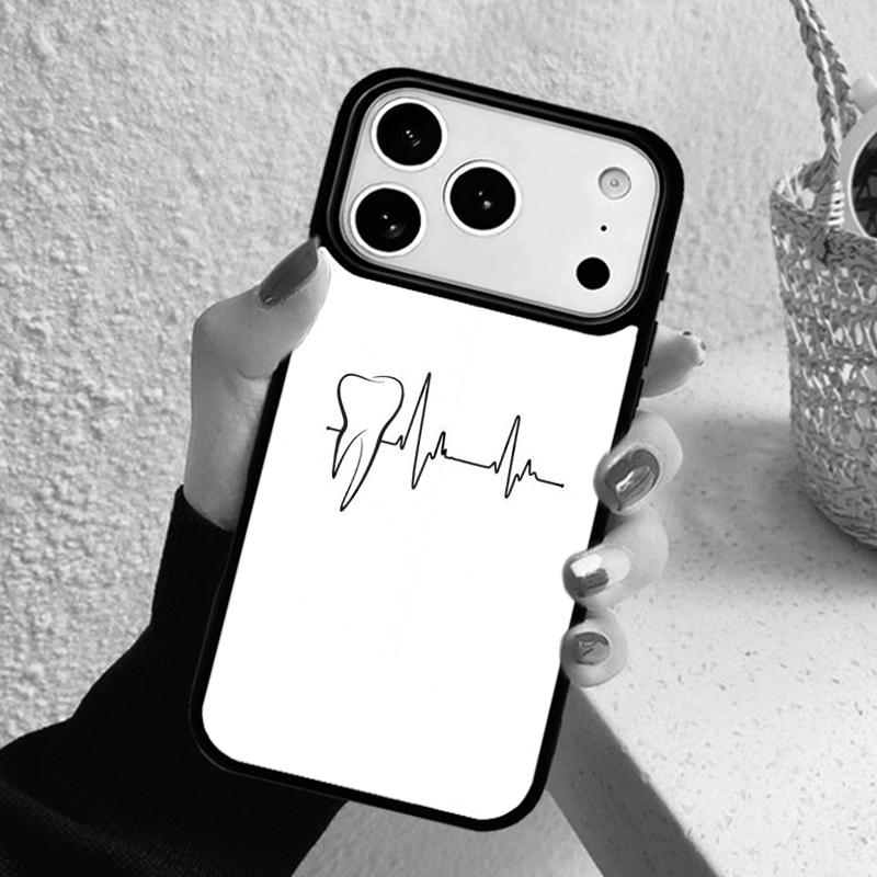 Dentist Dental Hygienist Tooth Phone Case For iPhone 17 Air 16 15 14 13 12 11 Pro Max Plus