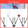 Unique Lover Heart Pendant Necklace Magnetic Couple Gift