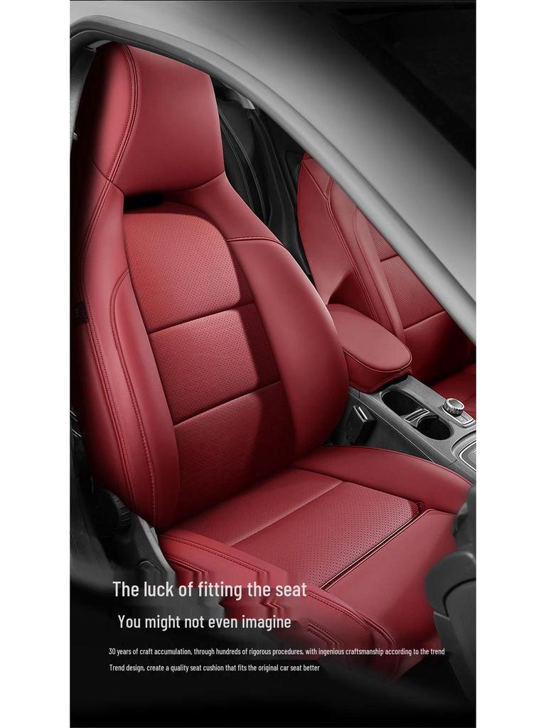 Genuine Leather Full Coverage Seat Cover for Buick Regal, Envision, LaCrosse, Encore, Excelle