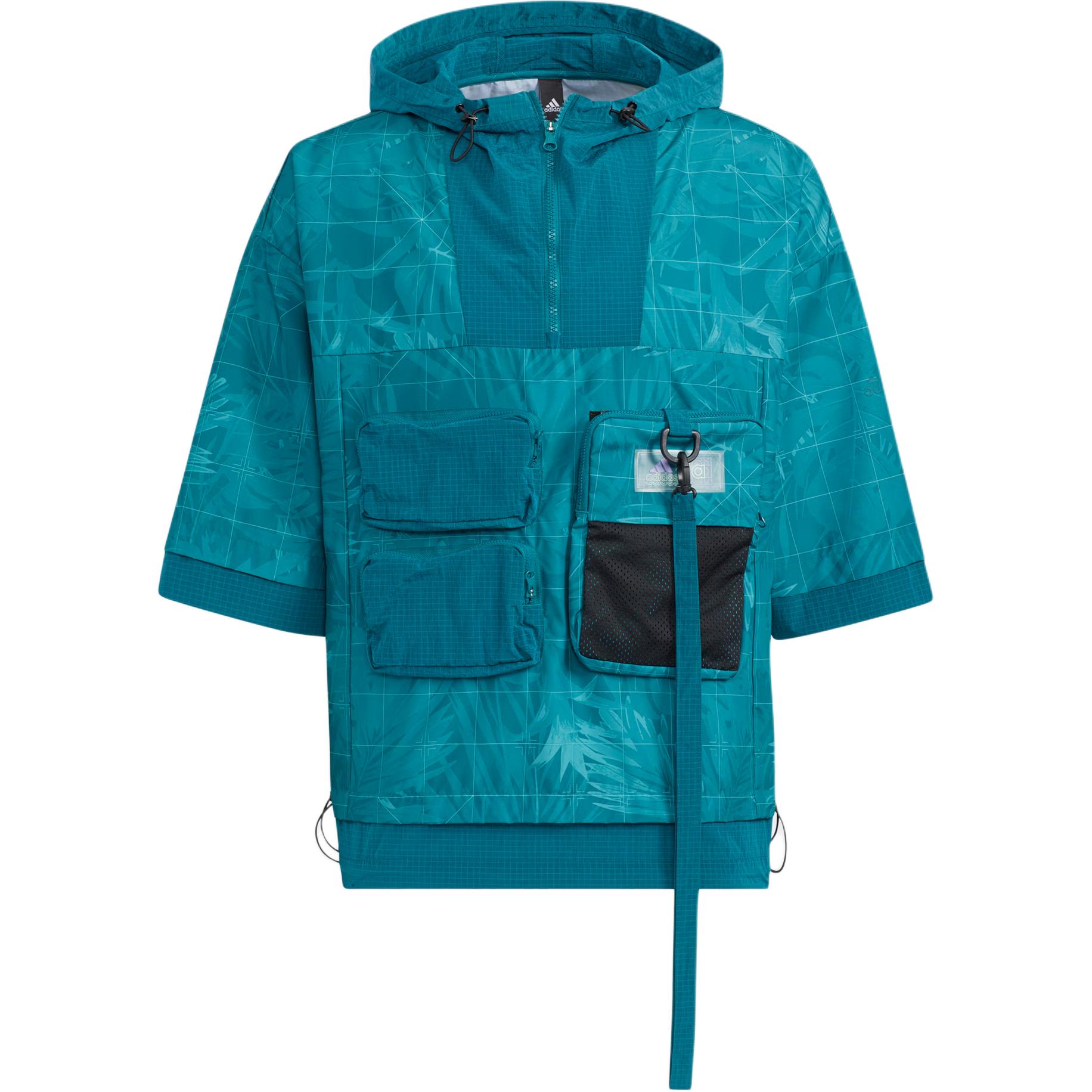 

Adidas Мужская куртка Exlayer Woven с капюшоном и короткими рукавами HE9928 L