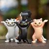 5 Packs Cat Pen Holder Eyeglass Pencil Carrying Bracket Cute Decoration DIY Animal Home