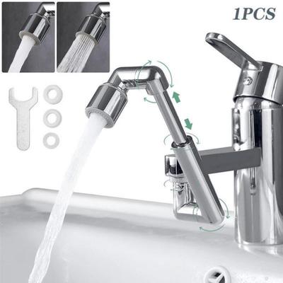 1PCS New Upgraded 1440 ° Faucet Extender Telescopic Universal Mechanical Arm Faucet Aerator Faucet Accessory