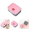 Mini Square Multi Functional Portable Pill Storage Bag For Medications And Cosmetics