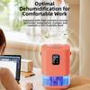 Visible Water Tank Small Dehumidifier 1.5L Damp Eliminator Mini Quiet Dehumidifier  Office