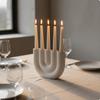 32 Stück Porzellan Kerzenhalter Tischmittelstück Minimalistischer Keramik-Kerzenständer Geschenk