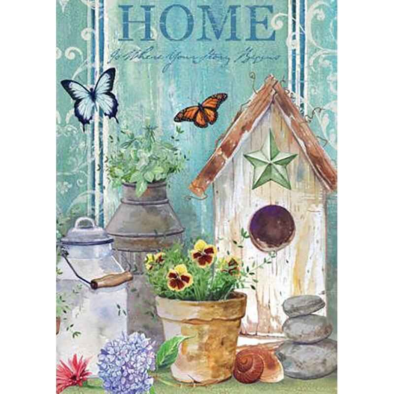 Pictură cu diamant complet 5D Poză ciudată Broderie cu diamante DIY Mozaic cu diamante Seturi cu punct de cruce Cadou pentru decorarea casei