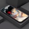 O-ne-1-P-Piece Drawings Phone Case for iPhone 14 Plus 7 12 Mini XR 11 SE 8 6s 13 Pro Max XS X Matte Shockproof Black Soft Cover