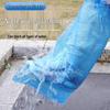 Waterproof Non-Slip Transparent Thickened Long Tube Disposable Rain Shoe Covers