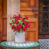 1/5pcs Artificial Flowers Silk Rose Bouquet Home Decor Outdoor Garden Eucalyptus Leaves Valentine's Day Fake Plant Wedding Party