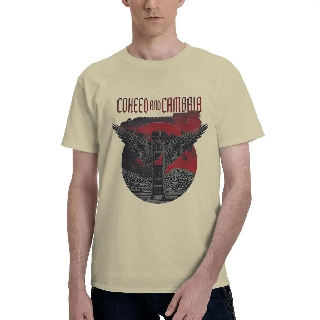 Coheed And Cambria Death Moon 1 100% Cotton Casual Breathable Confortable Summer Funny T-Shirt For Men Clothes Men
