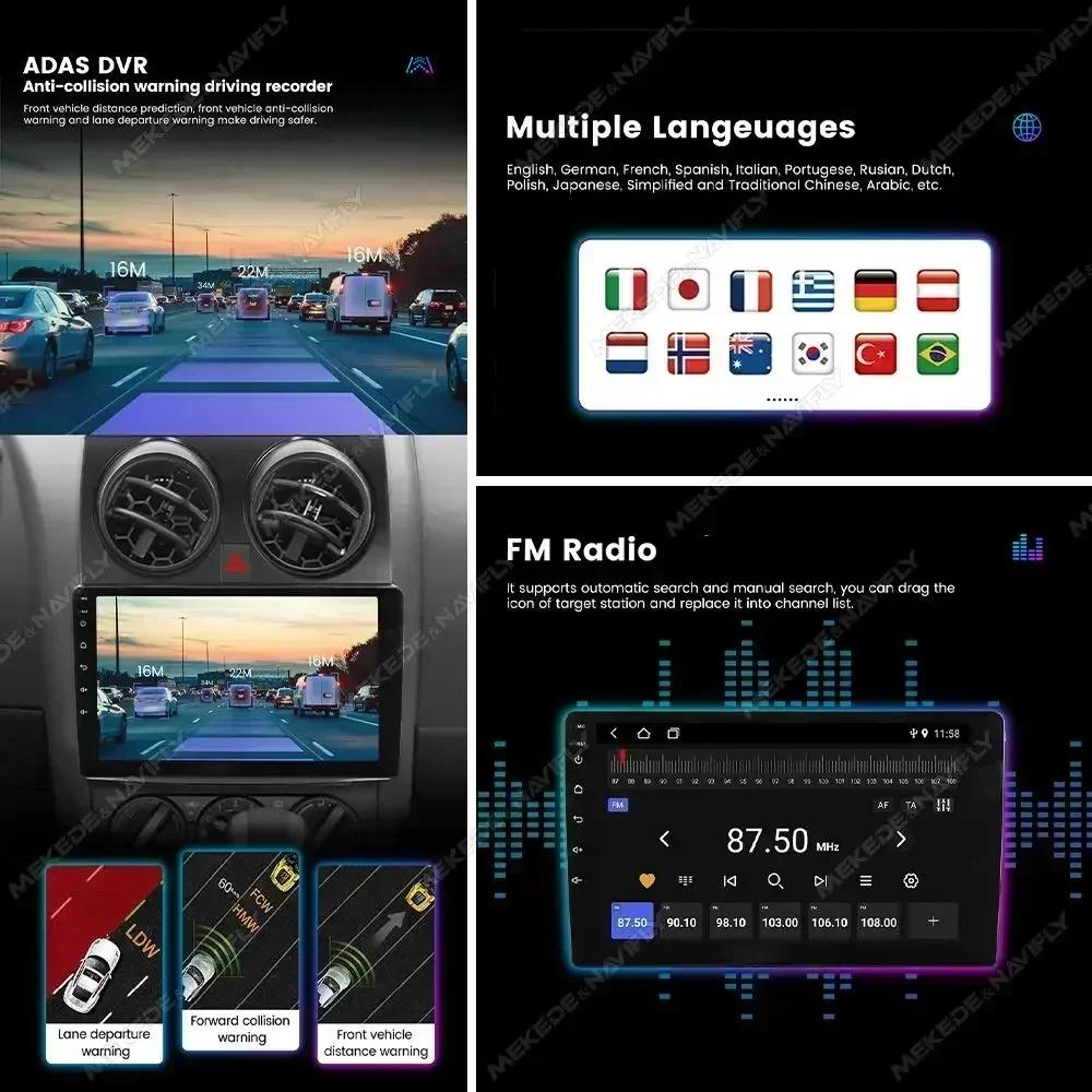 Android 14 Car Radio 2Din Multimedia Video Player for Toyota RAV4 Rav 4 2001-2006 Carplay Autoradio Navigation GPS HeadUnit WIFI