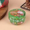 1Pcs Christmas Gift Box Metal Tin Candy Cookie Packaging Box Containers Kids New Year Gift Decor Xmas Party Supplies Navidad
