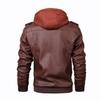 2026 Spring/Autumn Men's PU Leather Jacket - Plus Size Fashion Trend