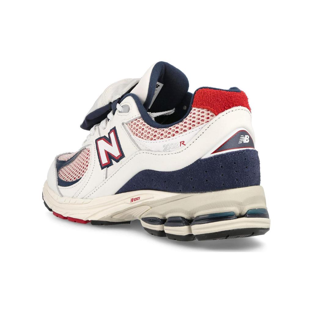 New Balance 2002R Pouch - Navy Red Unisex Sneakers White Sea-Salt Team-Red M2002RVE