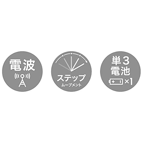 Interform Wall Clock Radio Clock Belmonte Black Gold Wood Width 33 X Height X Depth CL-3024BK 21.5 4.5