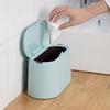 Room Creative with Lid Desktop Countertop Waste Basket Storage Organizer Garbage Bin Trash Can