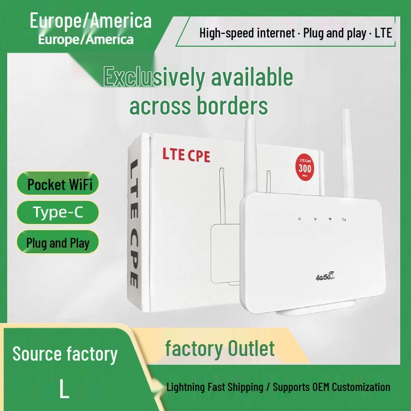 CP106 4G LTE WiFi Router with SIM Card Slot for Home