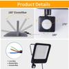 Motion Sensor LED Floodlight PIR 50W 100W IP67 Outdoor Radar Sensor Spotlight Infrared Induction for Porch Garage Backyard
