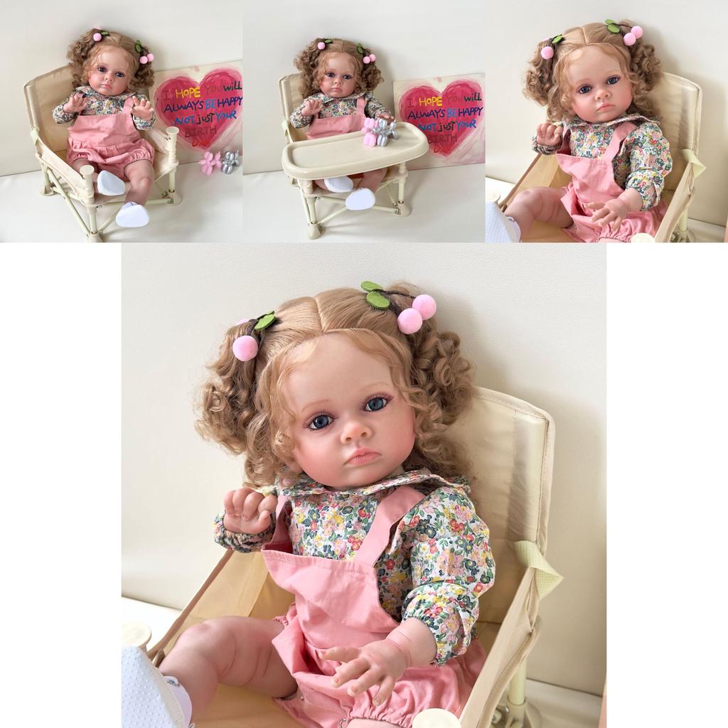 Silicone Baby Reborn Doll 60cm Realistic Toddler For Collectors And Giftgiving