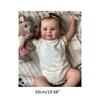 20'' Baby Toddler for Doll Lifelike Reborn Toy Birthday Gift Real & Super Soft for Touch Heavy Weight for W/ Smile Face