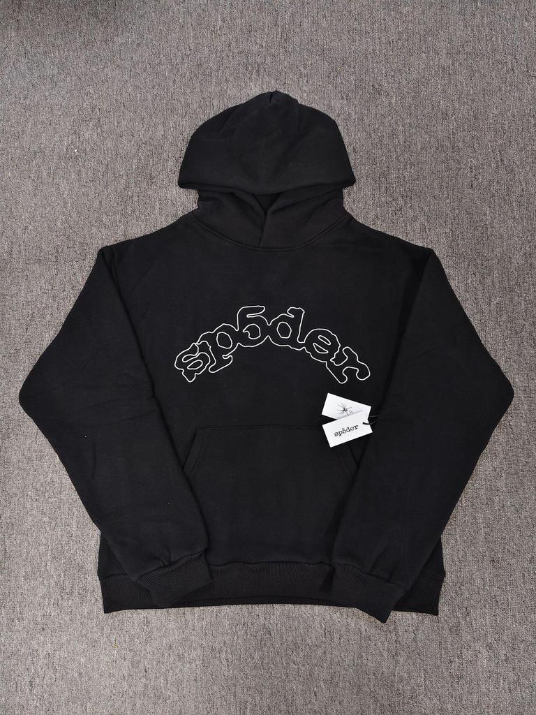 High-Quality 420G Sp5der Hoodie: Trendy European & American Sweatshirt