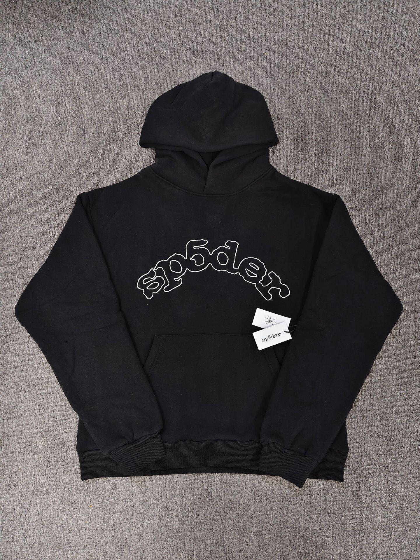 Высококачественное худи Sp5der 420G: Модный европейский и американский свитшот M