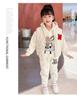 2025 Girls' Autumn/Winter Hoodie Set: Fleece-Lined Vest & Thickened Small Fragrance Style for Medium/Large Children