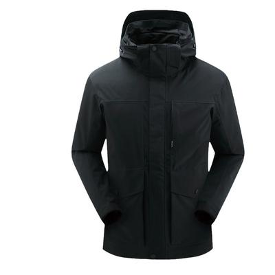 White Duck Down Full Heat Seal Down Jacket Three-in-one Jacket Graphene Zipper