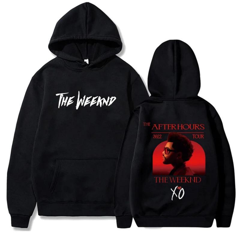 The Weeknd Hoodies Casual Oversized Long Sleeve
