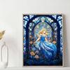 Diamond Mosaic Colorful Diamond Painting Rapunzel Full Round Embroidery Cartoon Creative Hobbies Wall Decor