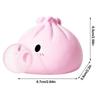 Gift Silicone Bubble Blowing Baozi Cute Cartoon Bubble Blowing Stress Relief Soft Rebound Desktop Ornament Adults