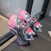 Kids Running Shoes Candy Color Boys Girls Sneakers Hook&loop  New Fashion Versatile Children Running Shoes Casual Dirt-proof