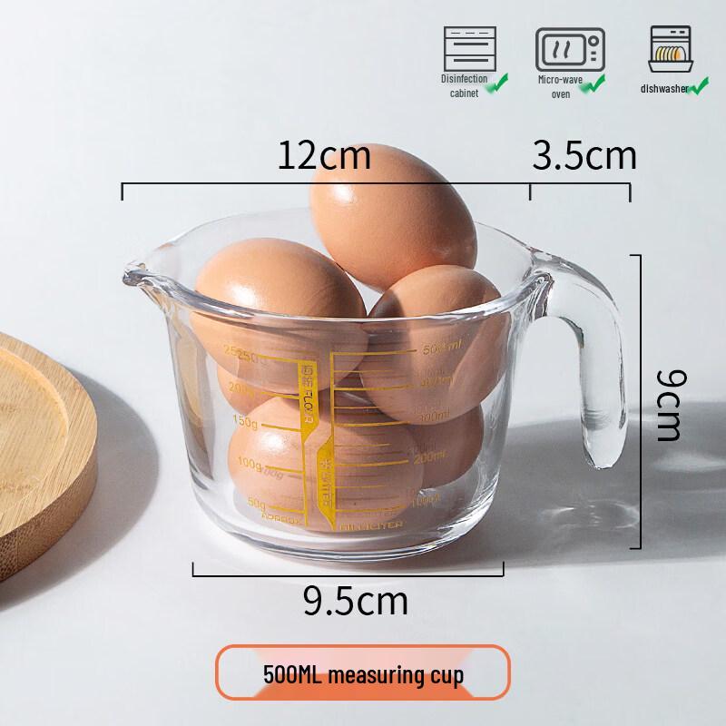 ZISIZ Glass Measuring Cup