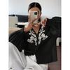 IHUASU Blusas e Camisas Casuais Femininas com Decote V e Manga Longa