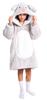 Oversized deken sweatshirt voor kinderen Konijn Gezellig Noxxiez CH321
