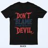 Stop Passing the Blame To the Devil Emblem T-Shirt