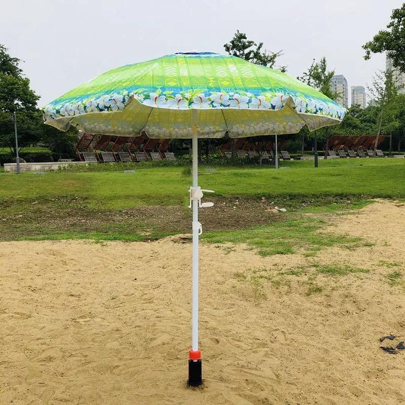 Sonnenschirm Strandanker Outdoor Camping Rasenbohrer Spiralständer Halterung Schwerlast Terrasse Rasen Haus Garten
