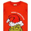 THE GRINCH Childrens/Kids Long Leg Long-Sleeved Christmas Pajamas Set