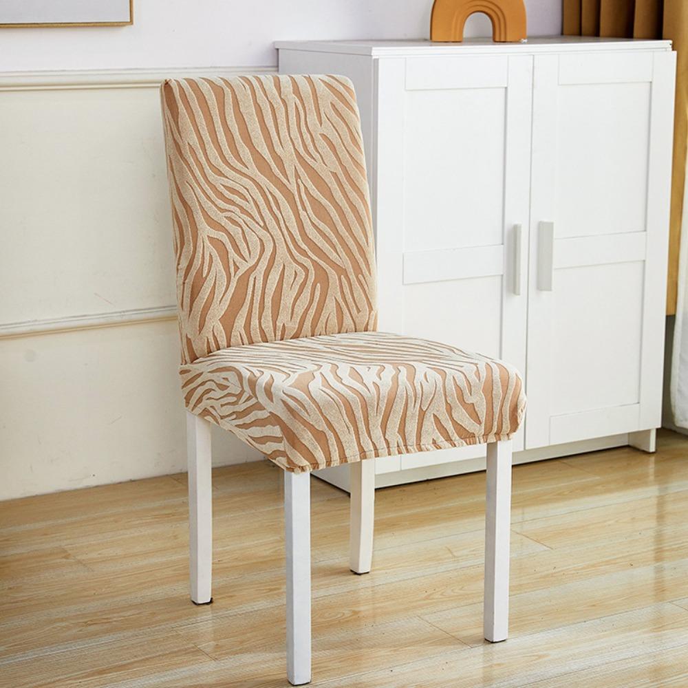 Thick Embossed Chair Cover Full Elastic Stretch for Hotel Restaurant All Seasons Use Chair Cover