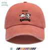 pc Double Dog Fun Cartoon Pattern Printed Baseball Cap Fashionable Cool Individual Design Comfortable Breathable Duckbill Hat