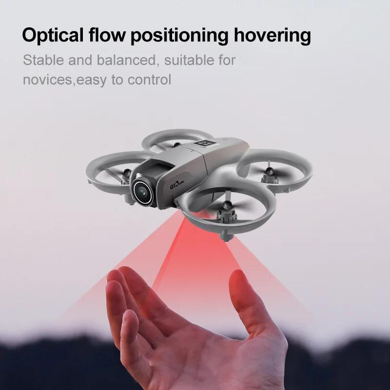 GT3 Mini Drone Rc Quadcopter with 8K 6K Camera HD Dron Wifi Fpv Drones Optical Flow Obstacle Avoidance Airplane Children Toys