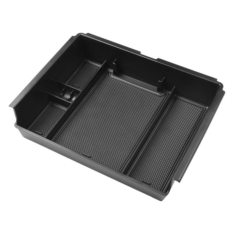 Car Center Console Organizer for Chevy Silverado/GMC Sierra 1500 2014-2018 and 2500HD/3500HD 2015-2019 Storage Box Accessories