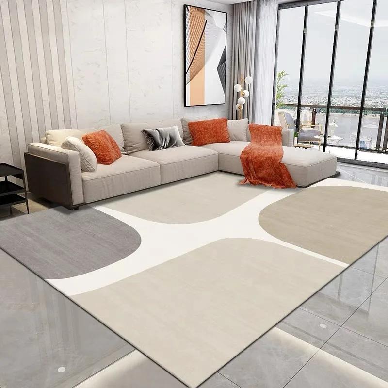 1ks Koberec s geometrickým potiskem Boho Stylový koberec Moderní koberec odolný proti skvrnám Pratelný koberec do obývacího pokoje Ložnice Umělecké potřeby Domácí dekorace