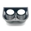 Black Auto Meter Gauge Pillar Bracket Dual Meter Dash Mount Pod Bezel Holder for 2 Inch Vehicle Gauges Kit